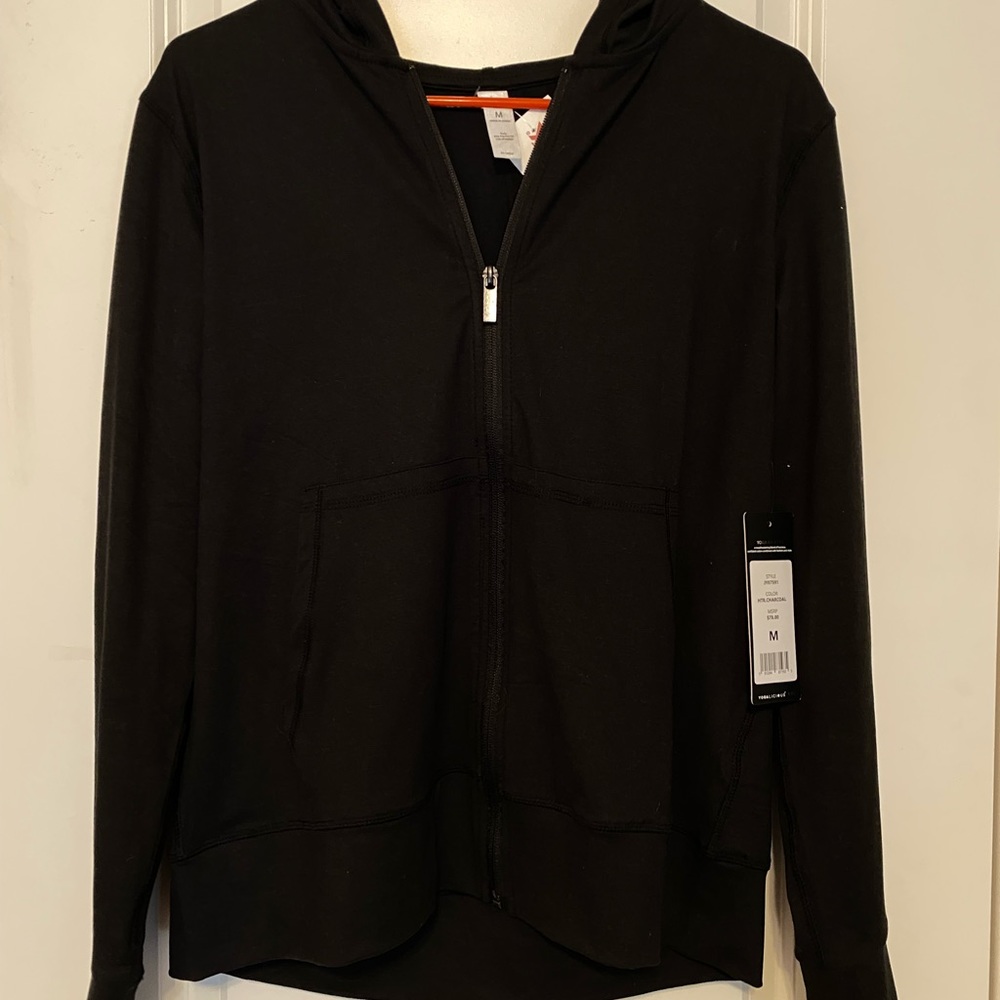 Black Yogalicious Zip Up Jacket